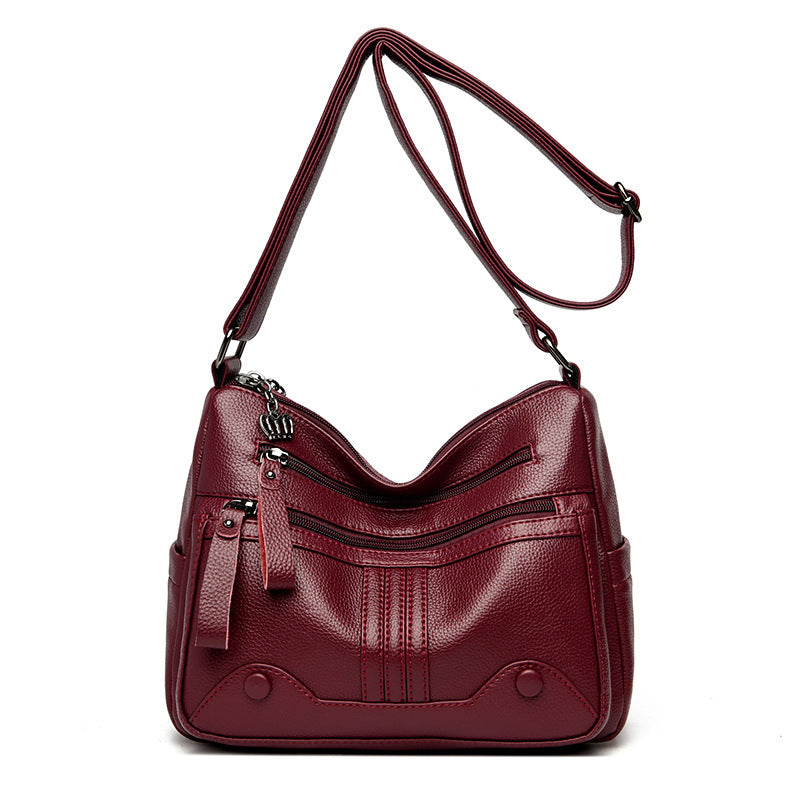 large capacity womens elegant all match messenger bag