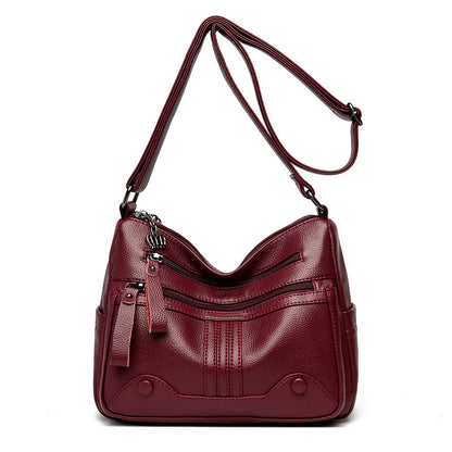 large capacity womens elegant all match messenger bag