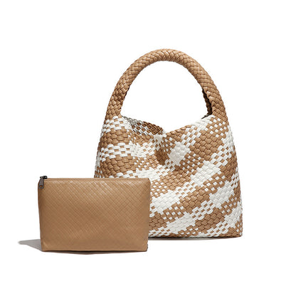large capacity combination bags trend underarm shoulder handmade soft texture