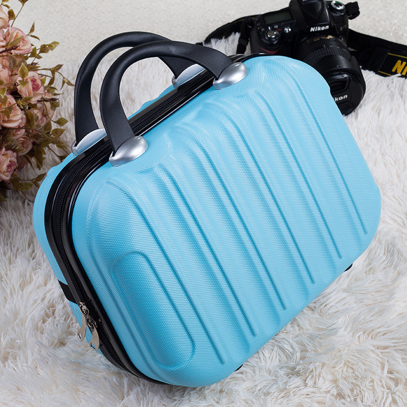 14 inch portable cosmetic bag travel password box