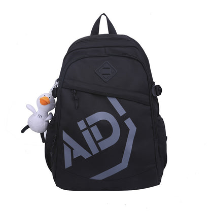 street trend small casual backpack bag portable all match schoolbag