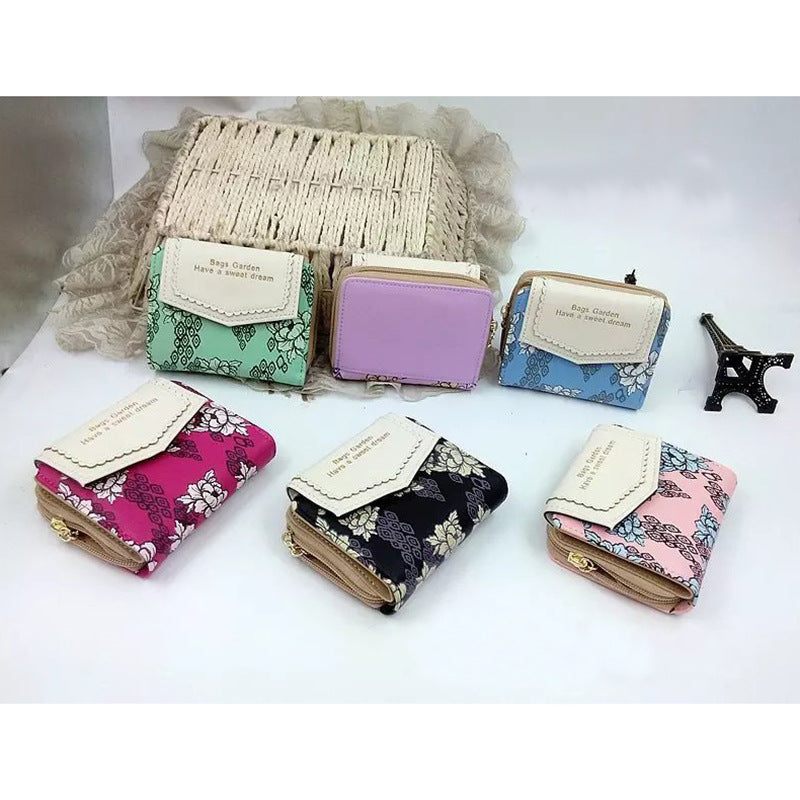 ladies wallet women long tassel zipper bag