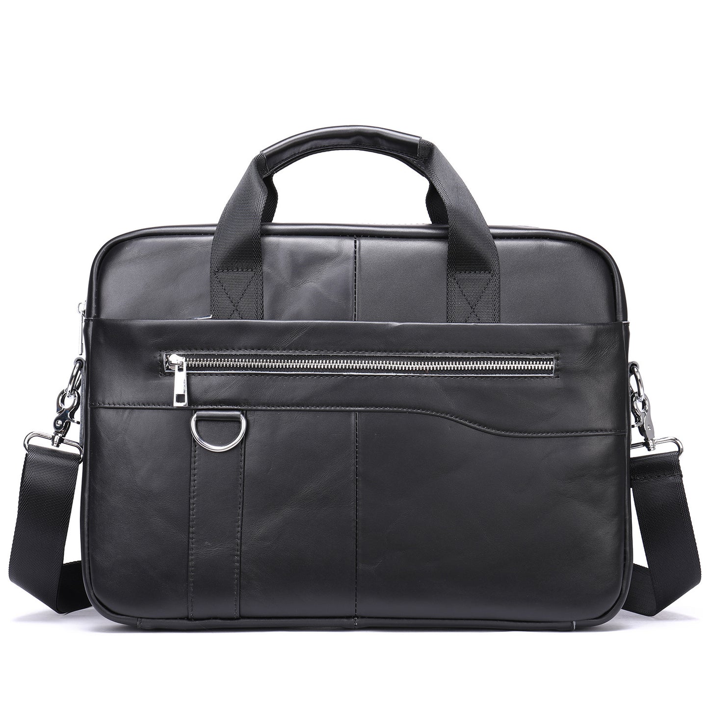 mens portable briefcase simple diagonal shoulder