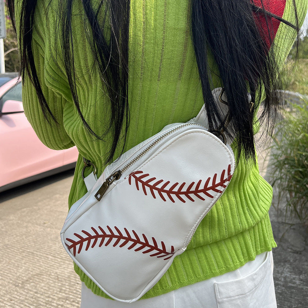 pu baseball bag fashion women