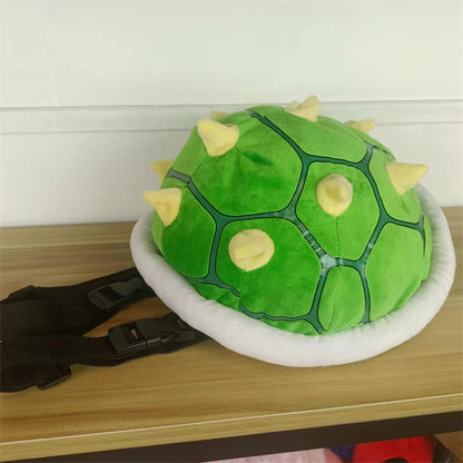 childrens turtle shell plush backpack