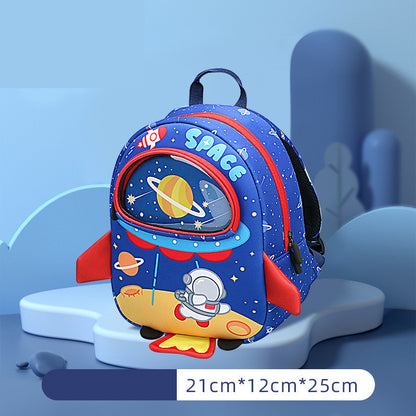 breathable trend astronaut kindergarten anti lost backpack