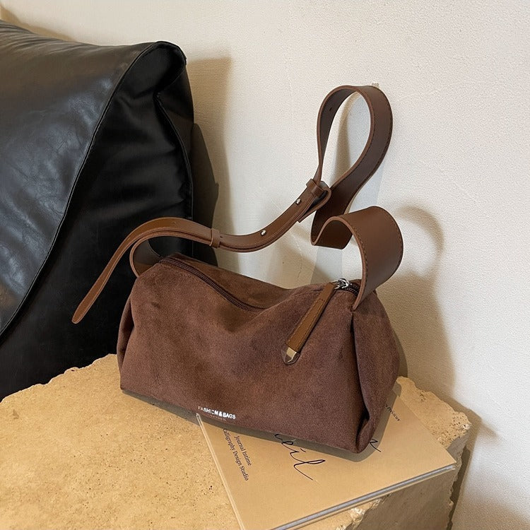 frosted vintage shoulder messenger bag for women