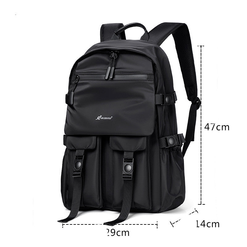 backpack mens casual waterproof travel computer bag large capacity student schoolbag women