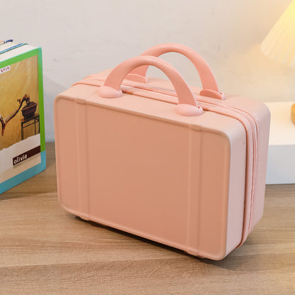 mini suitcase small 14 inch cosmetic bag personality fashion