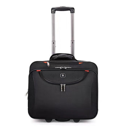 boarding bag embroidery luggage large capacity trolley case