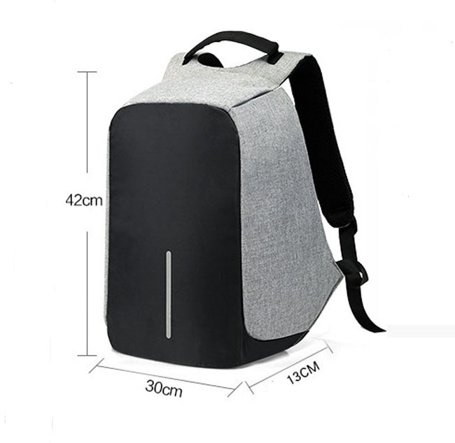 multi functional water resistant usb charging computer notebook backpack bag