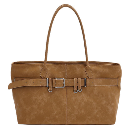 Retro Shoulder Bag Simple And Versatile Fashion Handbag