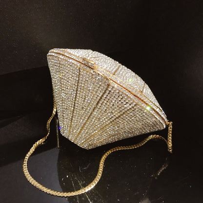 three dimensional diamond shape handbags