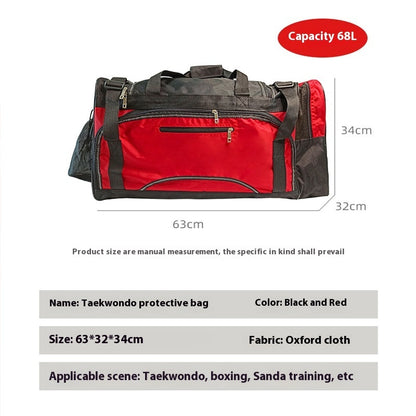 Taekwondo Bag Sanda Fight Backpack Large Capacity