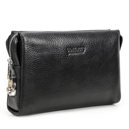 Black Angel First Layer Cattlehide Leather Men