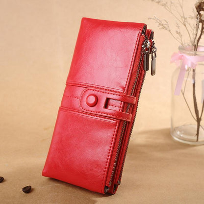 stylish and versatile womens long wallet