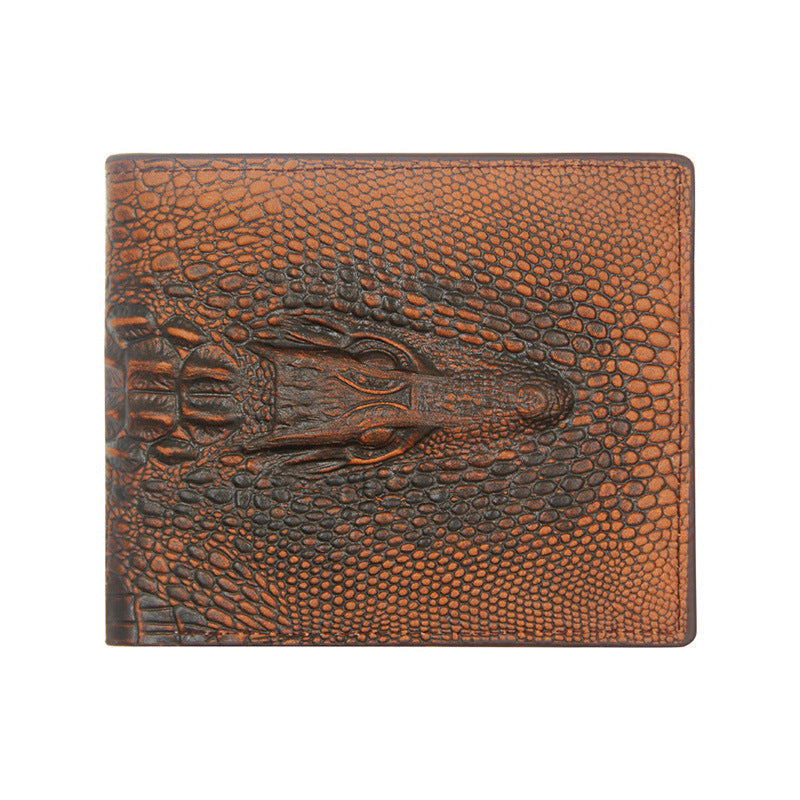 fashion personality pattern mens short wallet