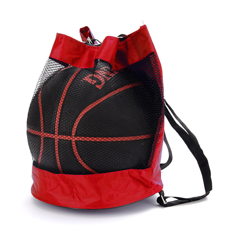 simple and portable oxford cloth basketball backpack
