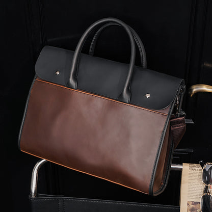 one shoulder new large capacity korean style portable briefcase shoulder bag