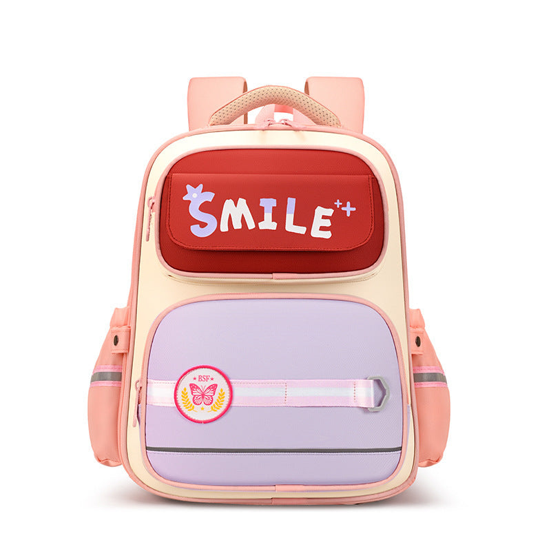 Children's Cartoon Letters British Style Schoolbag
