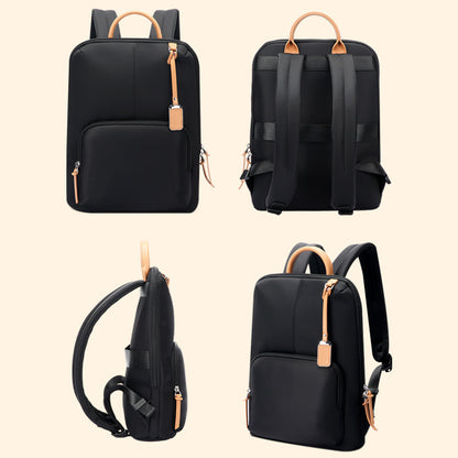 business backpack stylish and lightweight commuter waterproof nylon