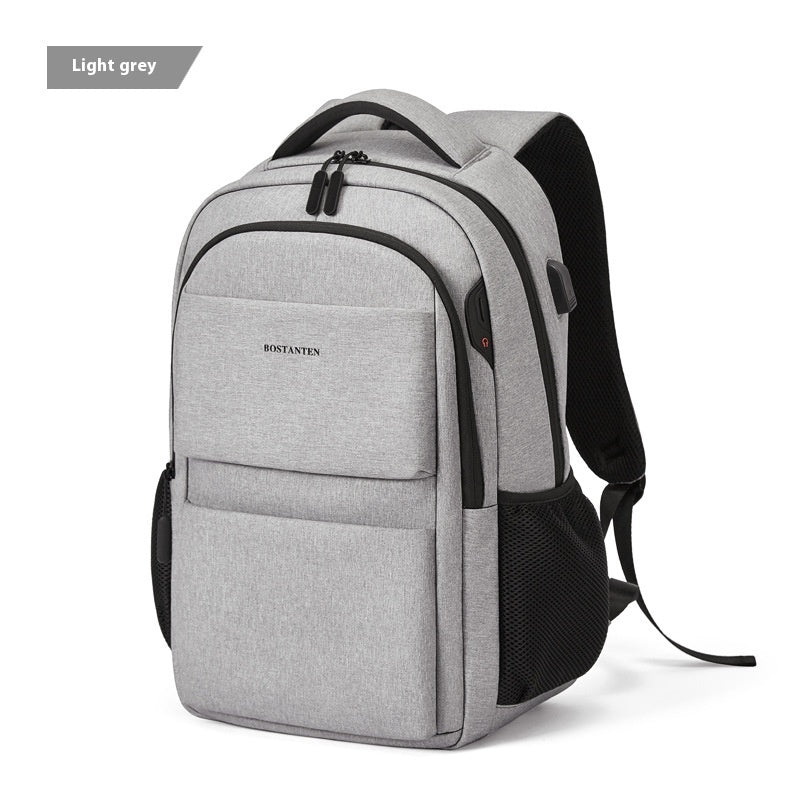mens backpack schoolbag business computer bag leisure