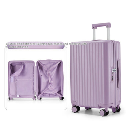 mens and womens fashion large capacity portable suitcase