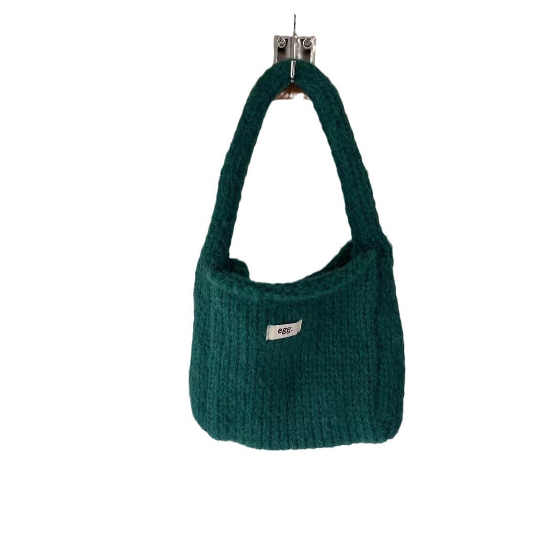 autumn wild candy color simple shoulder bag