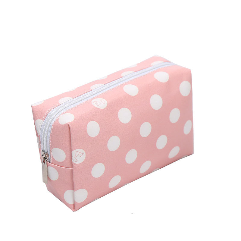 striped cosmetic bag outdoor travel cosmetic storage bag