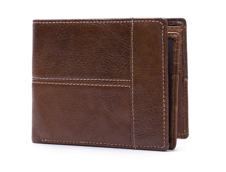 mens short multi card simple wallet