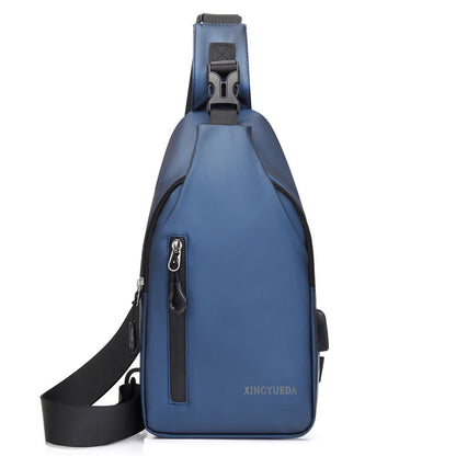 mens chest bag casual backpack sports function oblique shoulder fashion tactical single crossbody