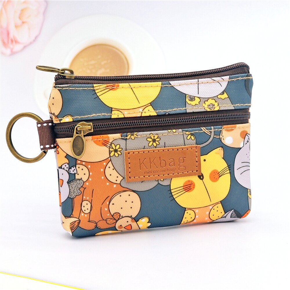 printed film cartoon change purse