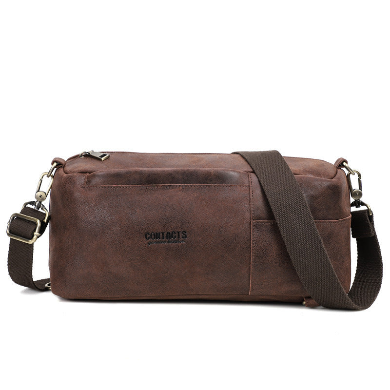 mens one shoulder messenger bag europe and america