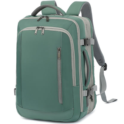 large capacity backpack expansion luggage bag multifunctional