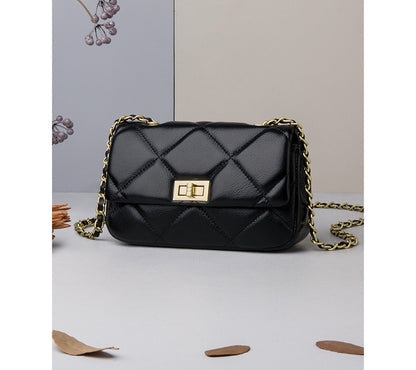 womens fashion summer rhombus chain bag shoulder small square