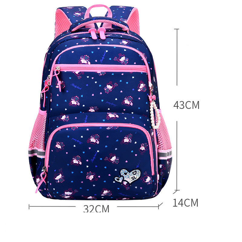 fashion cartoon cute princess style children backpack