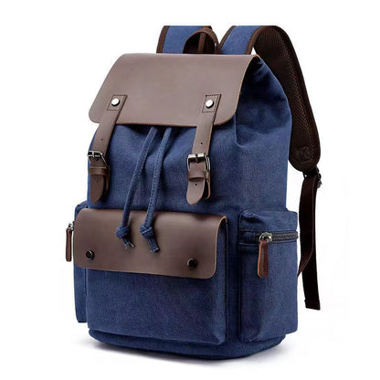 Drawstring Backpack Retro Canvas Personality