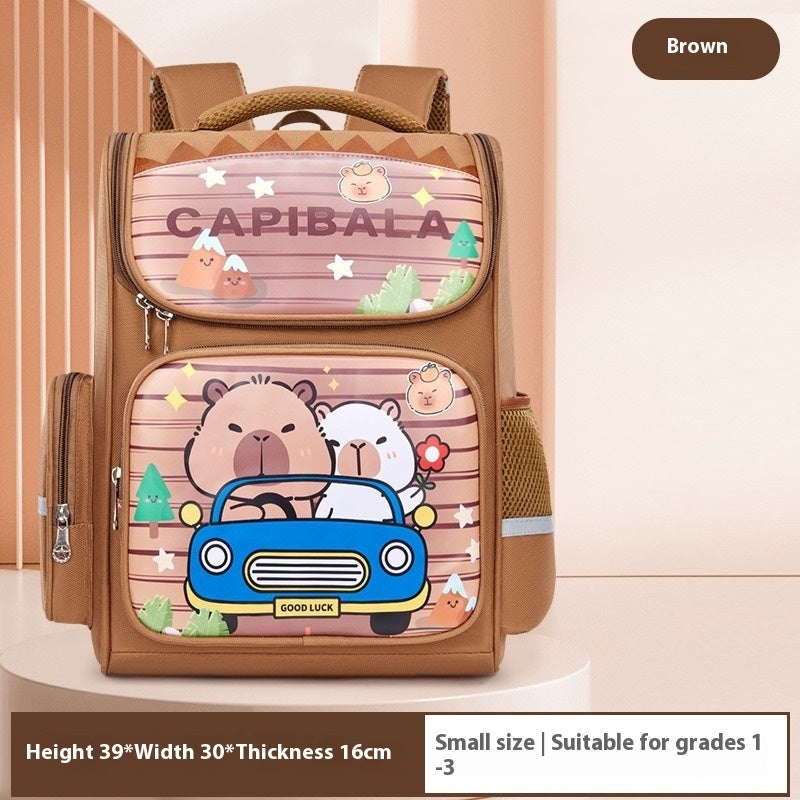 New Capabala Primary School Student Large Capacity Cute Schoolbag For Children