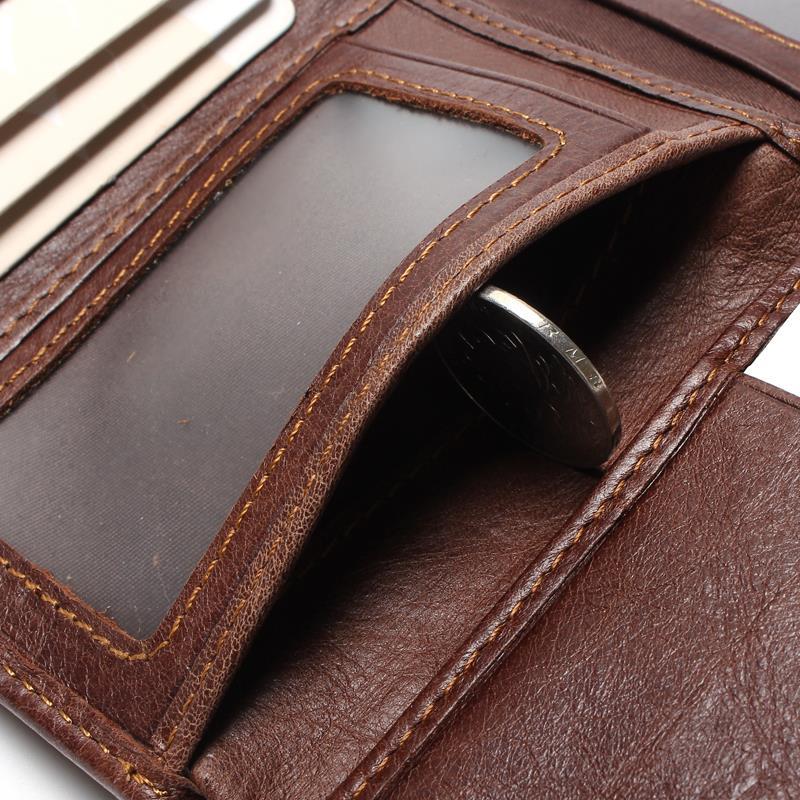 mens ultra thin leather wallet