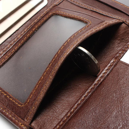 mens ultra thin leather wallet