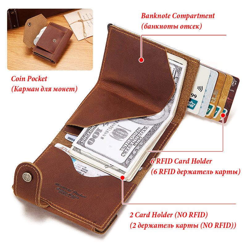 automatic pop up rfid card holder card cover anti theft swiping aluminum alloy card package