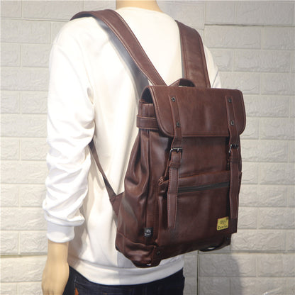 new mens backpack casual college style portable