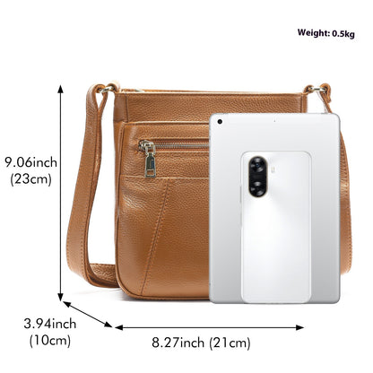 new mother style first layer cowhide messenger bag