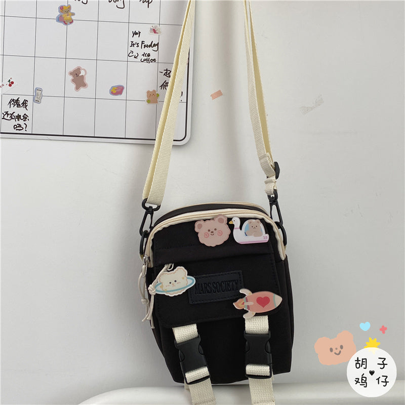 cute girl student all match one shoulder messenger bag