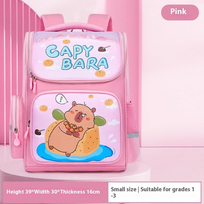 New Capabala Primary School Student Large Capacity Cute Schoolbag For Children