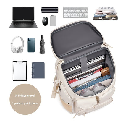mens leisure travel large capacity backpack