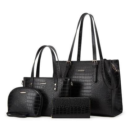 one shoulder combination package set 4 piece set