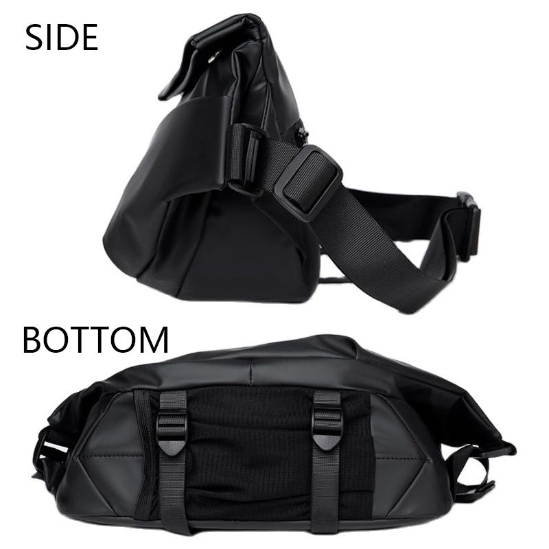 mens functional camera crossbody bag waterproof ipad multifunctional chest bag mens personal shoulder bag stand messenger bags