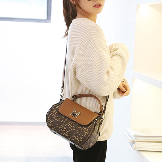 simple shoulder messenger bag trendy large capacity handbag