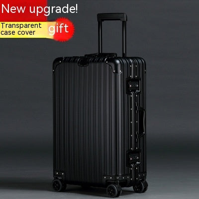 aluminum magnesium alloy luggage large capacity trolley case